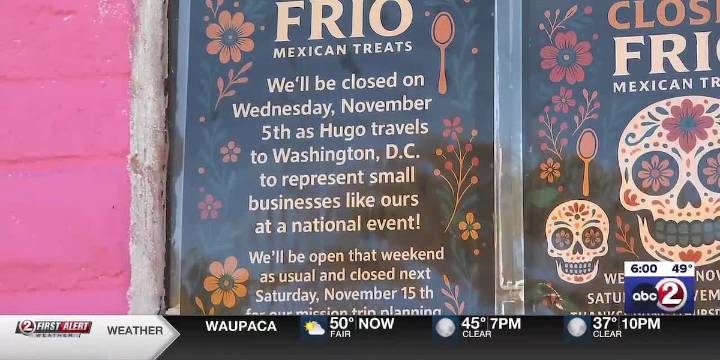 Appleton business owner speaks out on tariffs in the nation’s capital