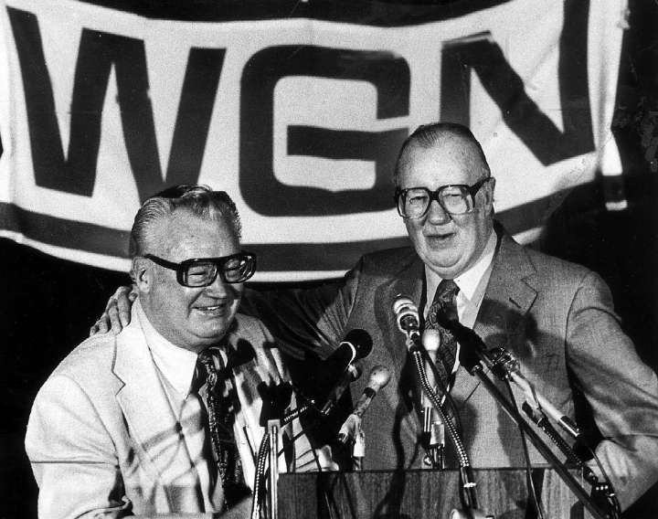 Today in Chicago History: Holy cow! After 11 years with the White Sox, broadcaster Harry Caray moves to the Cubs