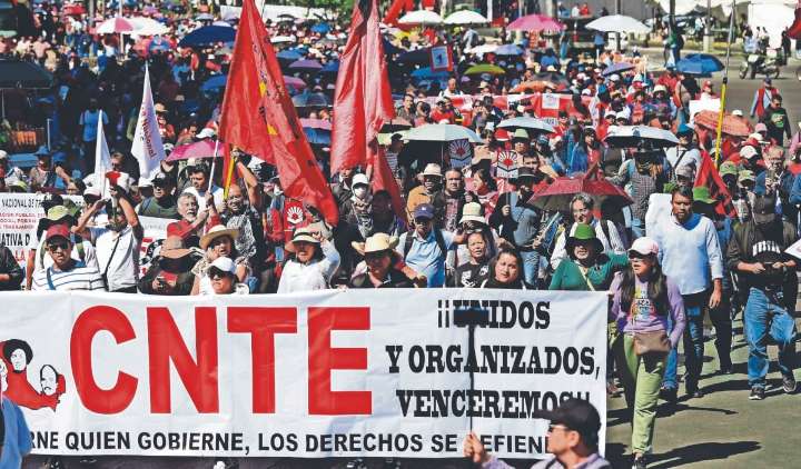 CNTE hará 48 horas de paro; Segob refuta amenazas