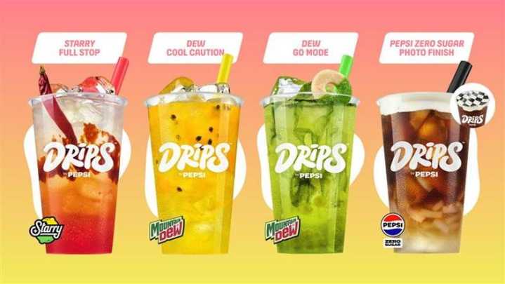 Pepsi debuts Vegas-exclusive, F1 DRIPS