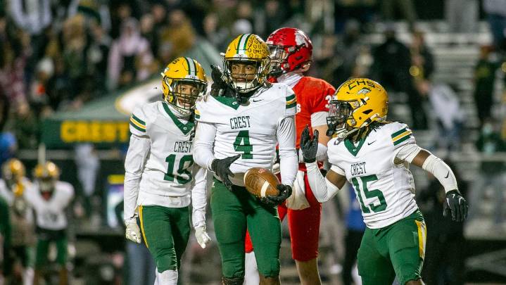 Crest-South Point high school football photos. Here's…