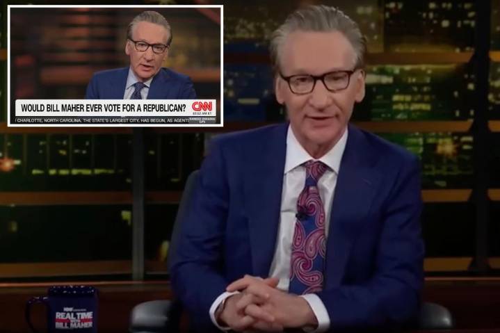 Bill Maher open to voting Republican but says party would have to be 'very different'