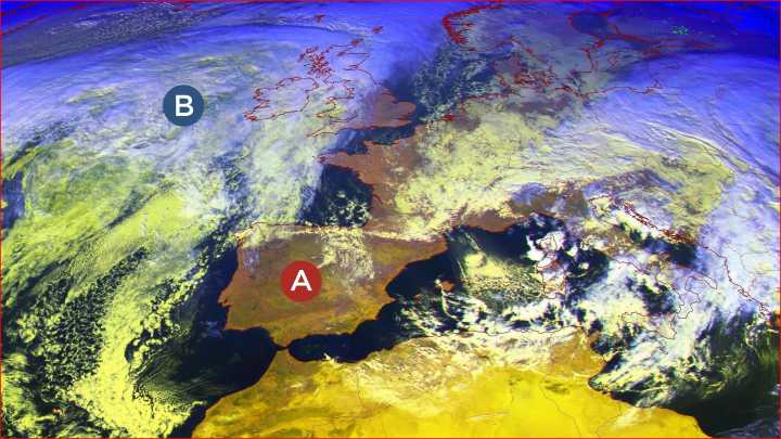 Veñen varias frontes de camiño