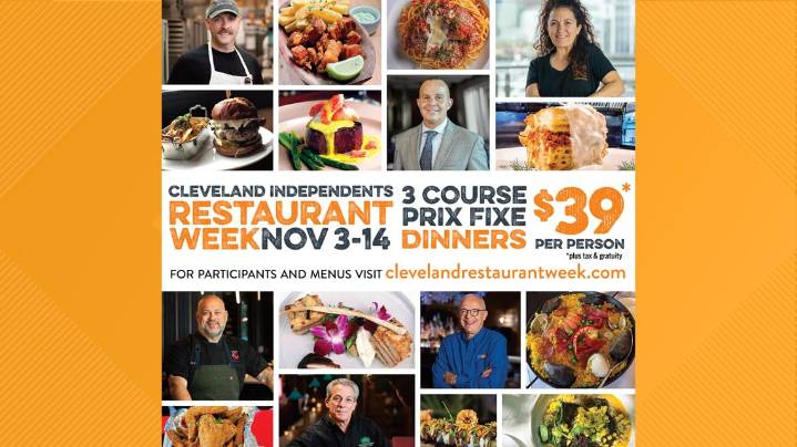 Cleveland Restaurant Week returns with more than 30 Northeast Ohio restaurants