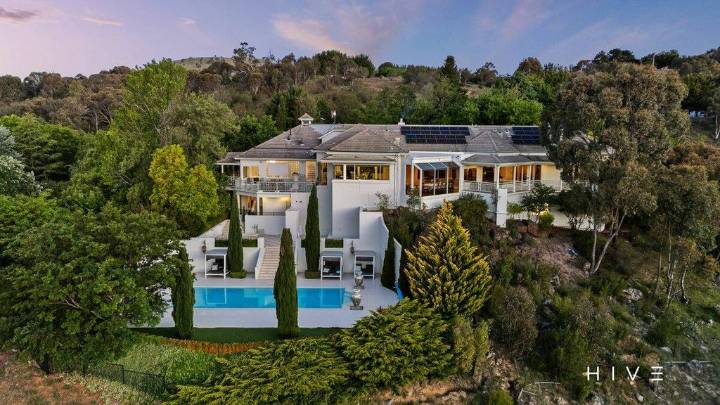 An estate fit for James Bond: Canberra's most opulent home hits the market