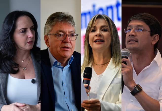 Este fue el duro choque de precandidatos por bombardeos y seguridad en debate de El Espectador