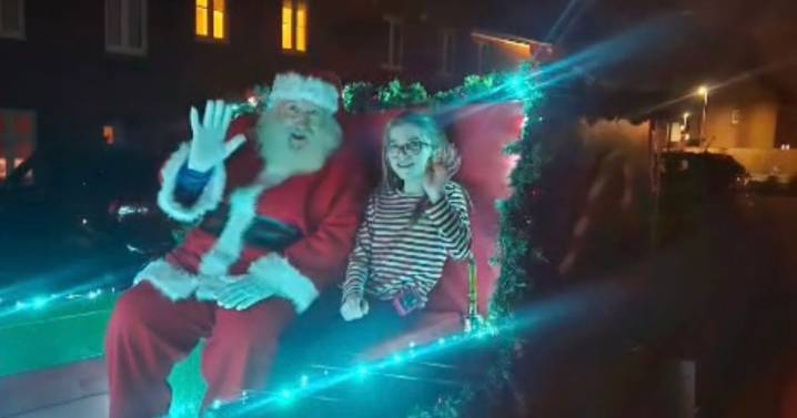 Motherwell girl gets early Christmas surprise as dad has just days to live