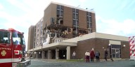 Explosion rips through senior apartment building in Austintown