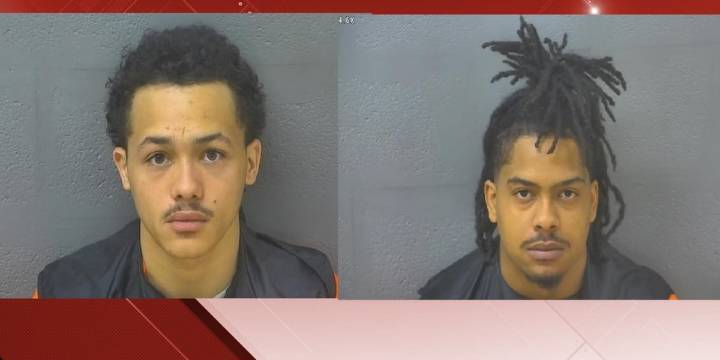 Shooting into home leads to two arrests and guns seized