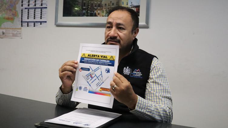 ¡Recuerda! Cerrarán el lunes circulación en tramo de Teófilo Borunda