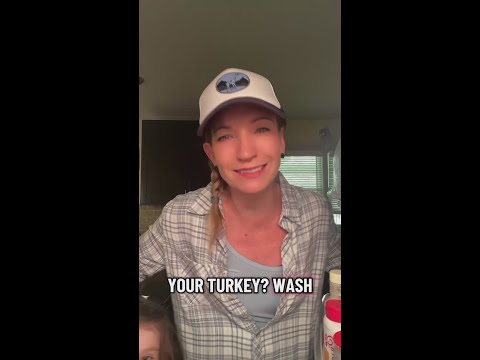 Do you wash your turkey?