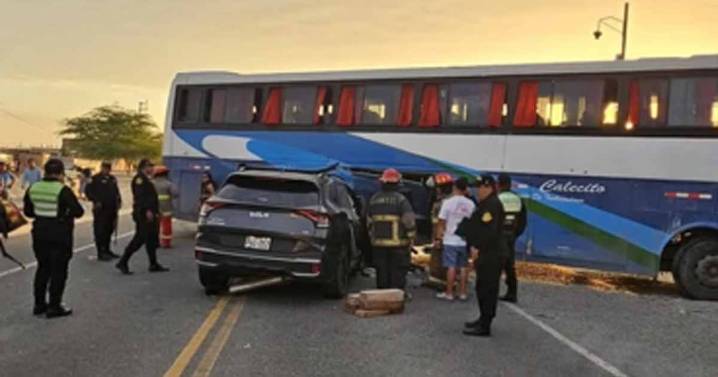 Piura: convalidan detención de chofer de bus involucrado en accidente que dejó a una familia fallecida