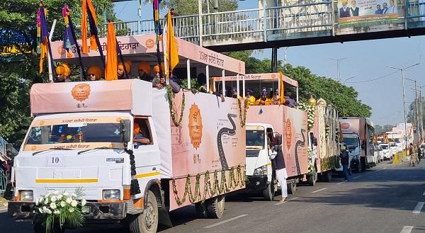 Guru Tegh Bahadur Ji’s Martyrdom Anniversay:  Nagar Kirtan gets warm reception in Jammu, proceeds towards Pathankot