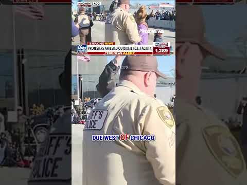 WATCH: MULTIPLE ARRESTS at ICE facility as protesters stage a sit
