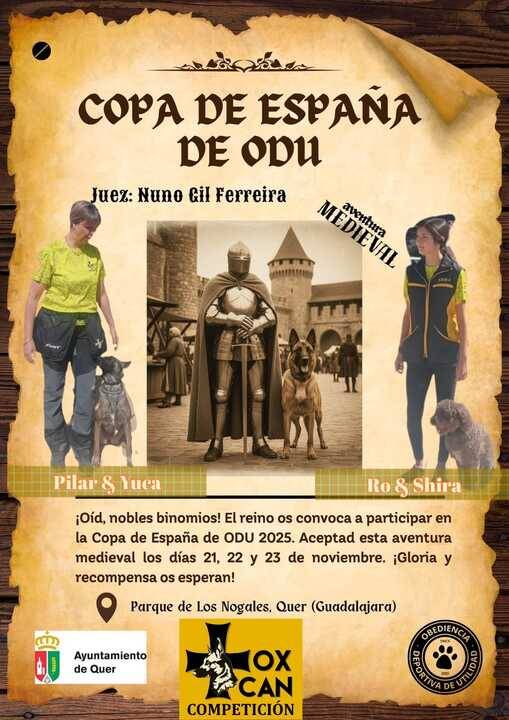 Dos tosirianas competirán en la Copa de España de ODU 2025