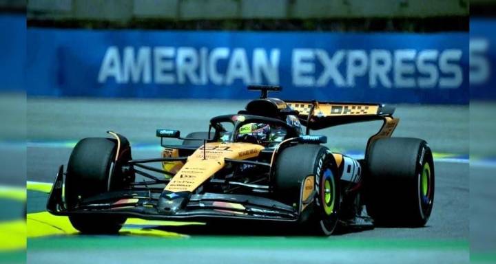 McLaren impone ritmo en Brasil con Norris y Piastri al frente