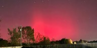 Northern lights spotted over South Mississippi skies