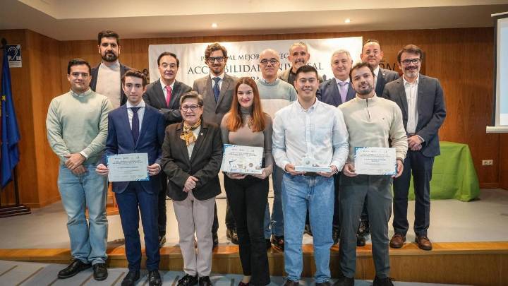 VIDEO | Los premios Accesing 2025 reconocen en Badajoz los mejores proyectos de accesibilidad creados por jóvenes ingenieros