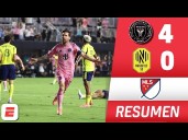 Inter Miami vs. Nashville (4-0): resumen, video y goles de Lionel Messi en la MLS