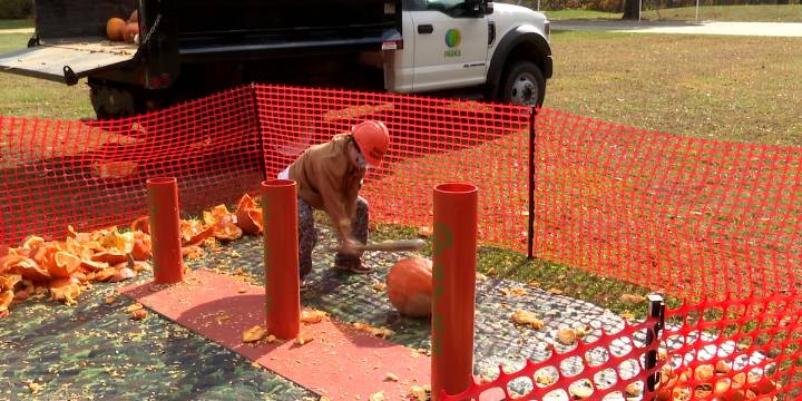 Grand Ledge hosts annual Pumpkin Chuck at Fitzgerald Park