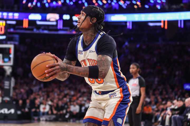 Knicks microwave bench scorer reaches new milestone