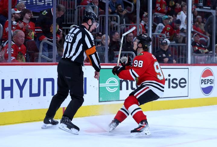 Chicago Blackhawks: Connor Bedard penalty leads to 3