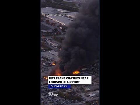 At least 3 dead and 11 injured in UPS plane crash in Kentucky, governor says
