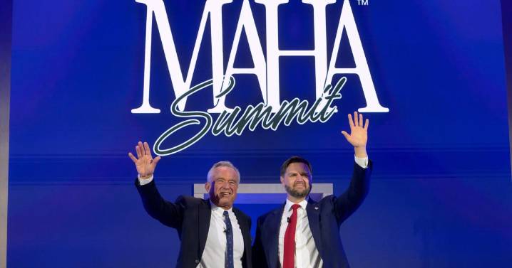 At 'Make America Healthy Again' summit, Vance praises RFK Jr. for defying convention