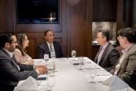 Se reúne Marco Bonilla con alcalde de El Paso Texas para colaborar entre ambas ciudades