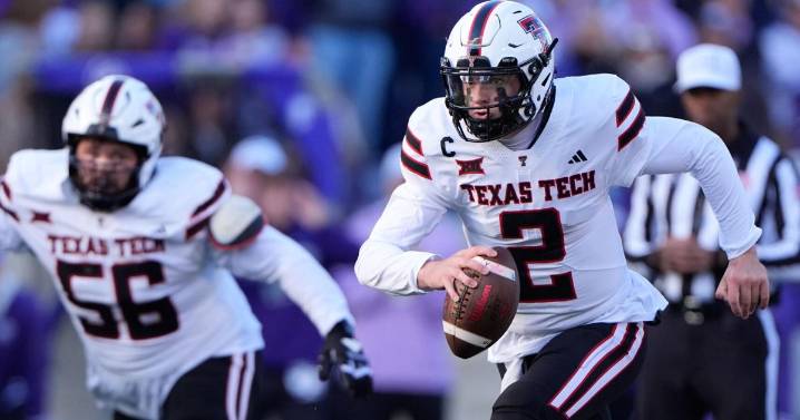 College football Week 11: No. 8 BYU visits No. 9 Texas Tech in Big 12 showdown