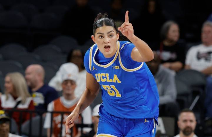 UCLA star Lauren Betts' status uncertain after sitting out win over Duke with arm injury