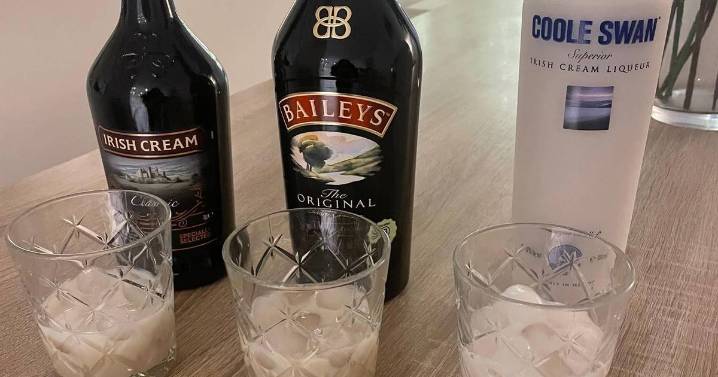 I tasted Baileys, Coole Swan and Aldi's Irish Cream