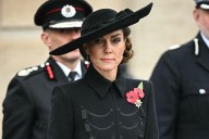 Kate Middleton Makes Debut at Armistice Day Outing Usually Reserved for Blood Royals