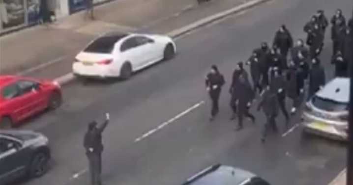 Rangers ultra punches man in street before Celtic semi-final as cops follow 'positive line of enquiry'