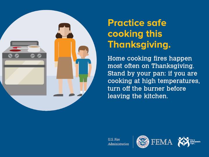 Don’t Forget To Practice Safe Cooking On Thanksgiving