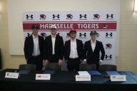 Four Hartselle baseball players sign to play at next level