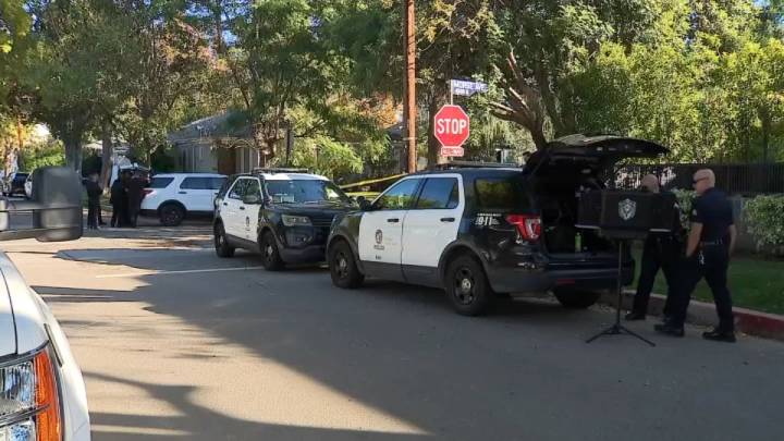Bomb squad invesigates World War II-era hand grenades recovered in Studio City