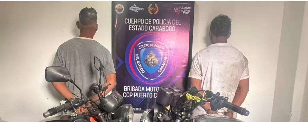 Simularon estar accidentados para robar una moto en Puerto Cabello