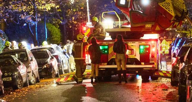 Fire rips through Notting Hill home with 100 firefighters tackling blaze