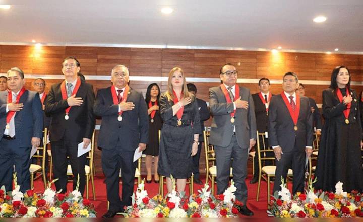 Magistrados de La Libertad participan a los actos celebratorios por el Día del Juez y de la Jueza