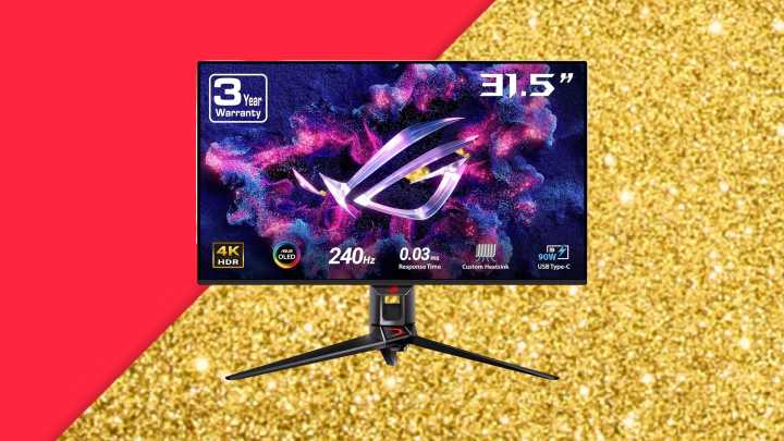 Asus Gaming Monitor, $400 off AT Amazon's 2025 Black Friday sale