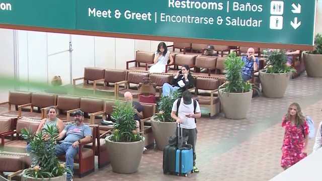 Sunport reports minor delays amid nationwide holdups