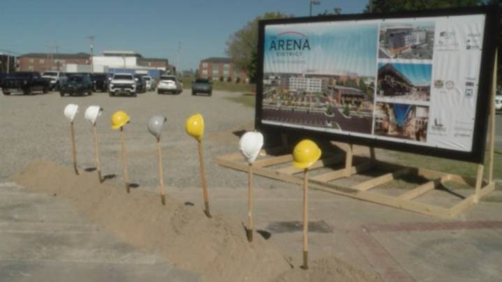 North Little Rock breaks ground on new Arena District