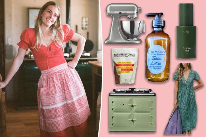 Ballerina Farm founder Hannah Neeleman shares her beauty and kitchen essentials