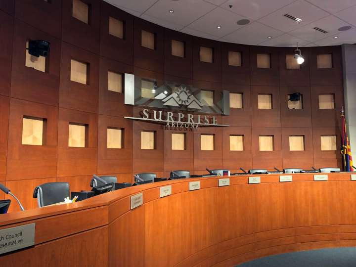 Surprise planning commissioners cancel regular meeting