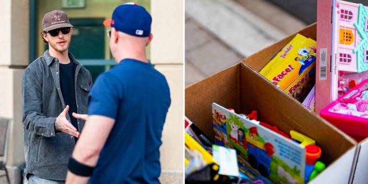 Josh Hader, Maria Hader host holiday toy drive at Daikin Park