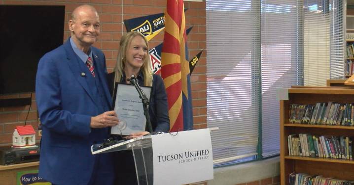 Horne visits Tucson school to celebrate academic improvements