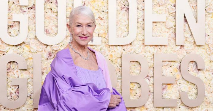 Helen Mirren will receive the Golden Globes' Cecil B. DeMille award