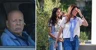Bruce Willis' Wife and Rarely-Seen Daughters Are All Smiles During Outing