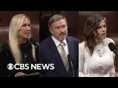 Watch: House Republicans who signed discharge petition on Epstein bill speak ahead of vote